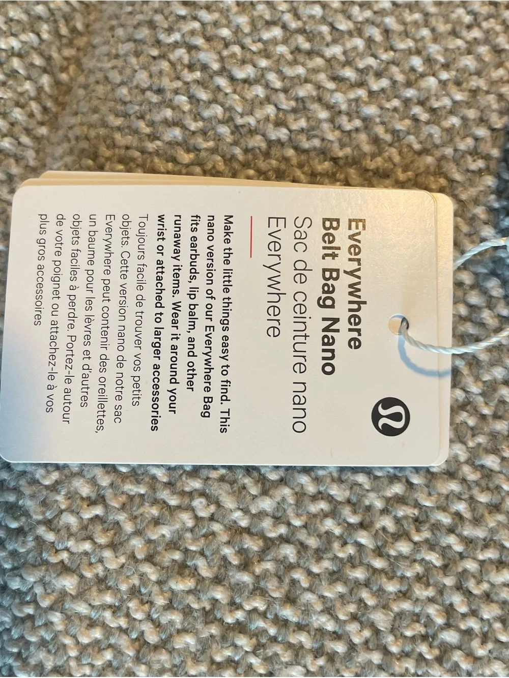 Lululemon Everywhere Belt Bag Nano - Deco Pink - Picture 4 of 8